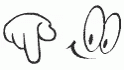 A video with a hand pointing down towards the areas listed