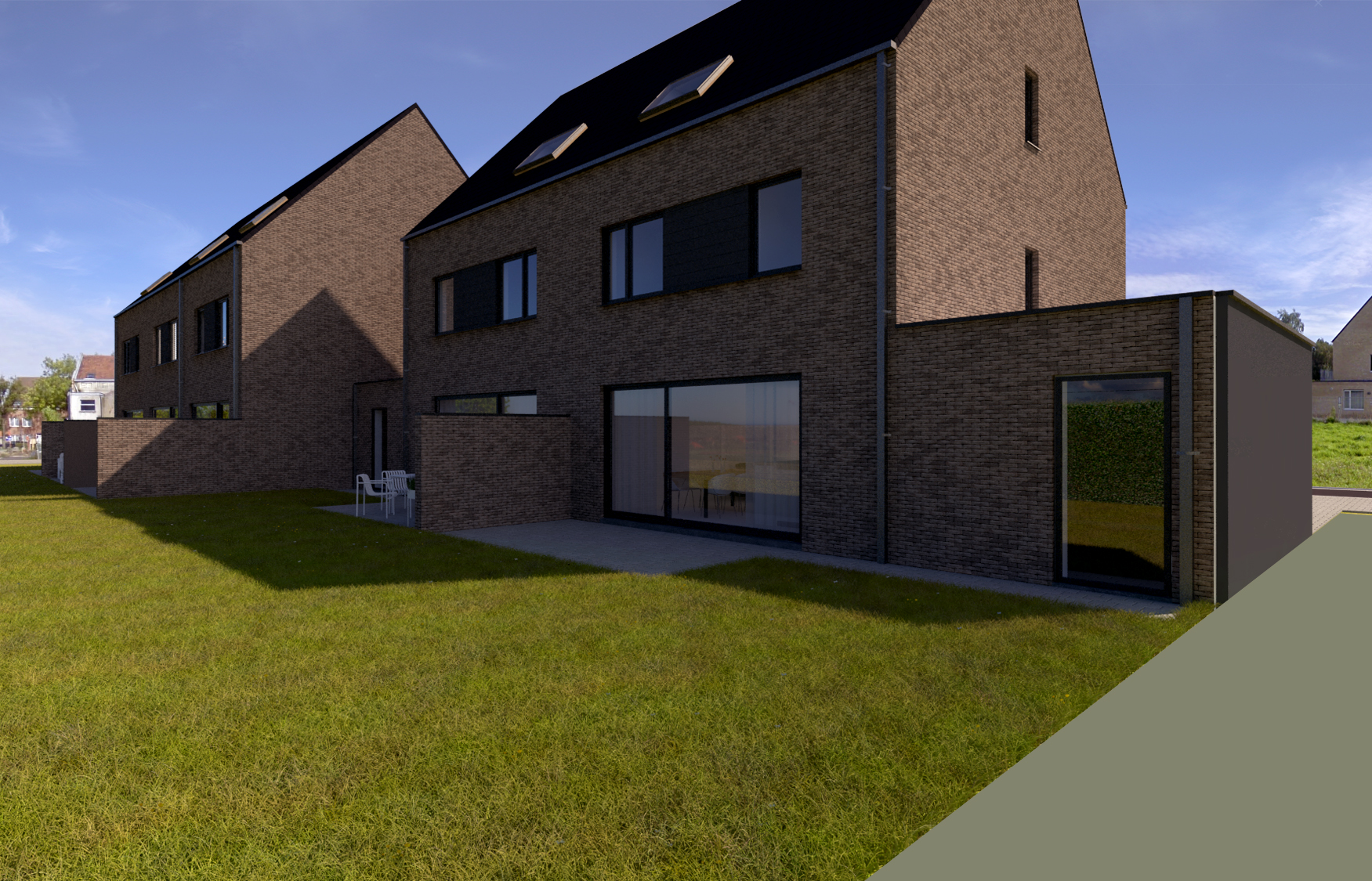 VERKOCHT: 5 woningen te Kaprijke