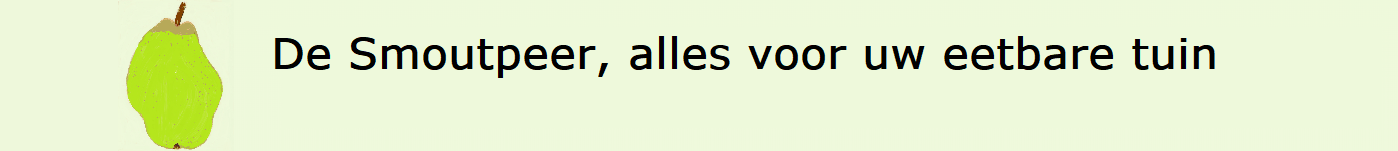 De Smoutpeer: fruit, moestuin en kruidentuin.