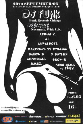 2006/09/20 Fused @ Liquid (Back)