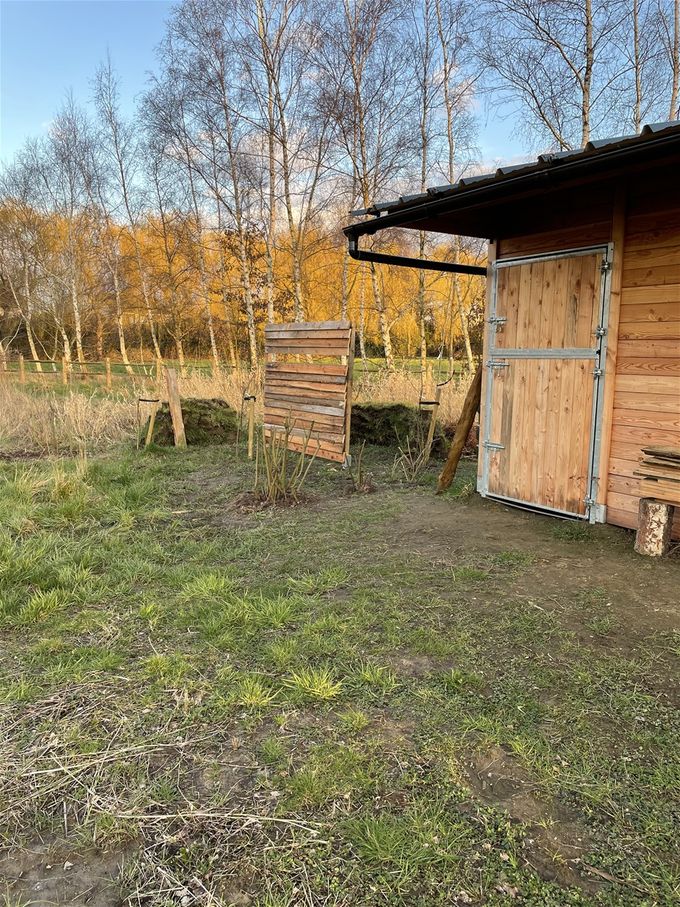 Vogelkijkwand in wording  -  20 maart 2021