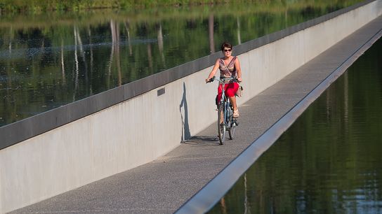 Fietsen d-h water