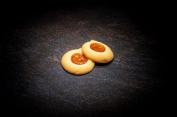 Spuitkoekje abrikoos