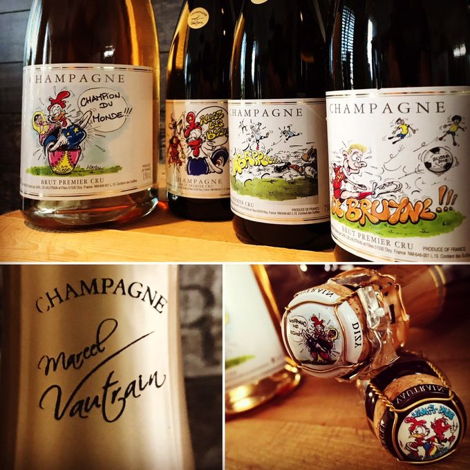 Etiquettes et capsules cuvée 