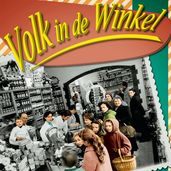 Volk in de winkel