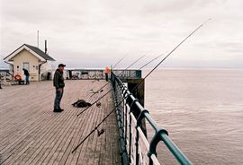 Penarth Pier fishing 