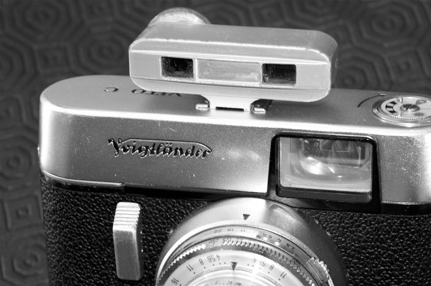 Voightlander Vito C fitted with a Photopia Rangefinder