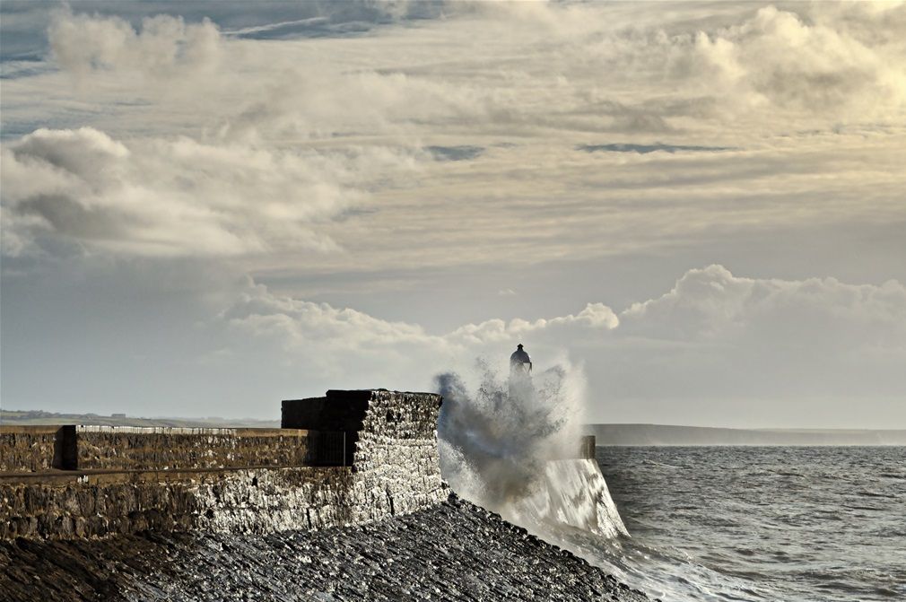 Winter Storm -- Porthcawl