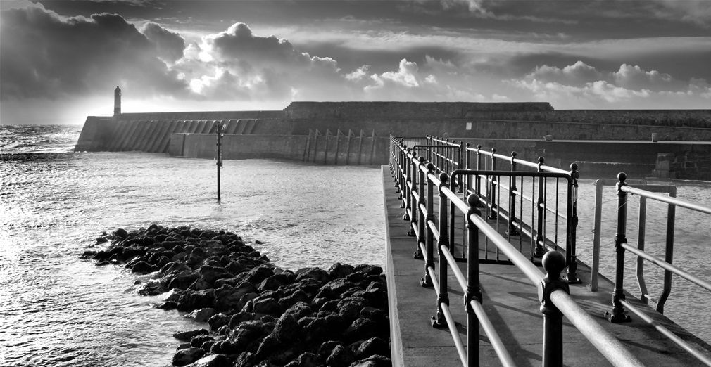 Sea Wall Railing