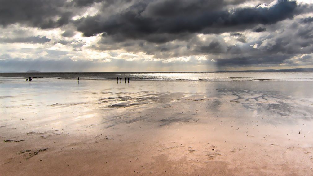 Winter Storm Clouds -- Barry Island