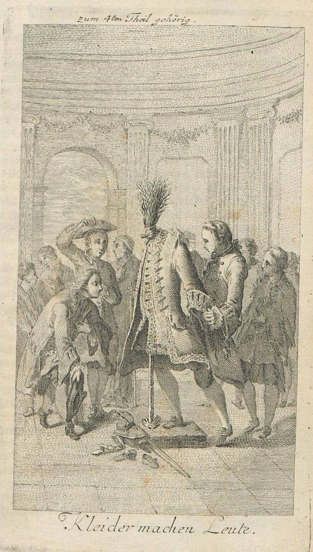 illustratie bij de Satiren van Rabener