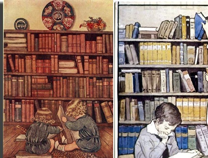Ida Rentoul Outhwaite (1916) & Jessie Willcox Smith (1919)