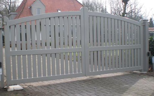 landelijk gebogen poort  turnhout