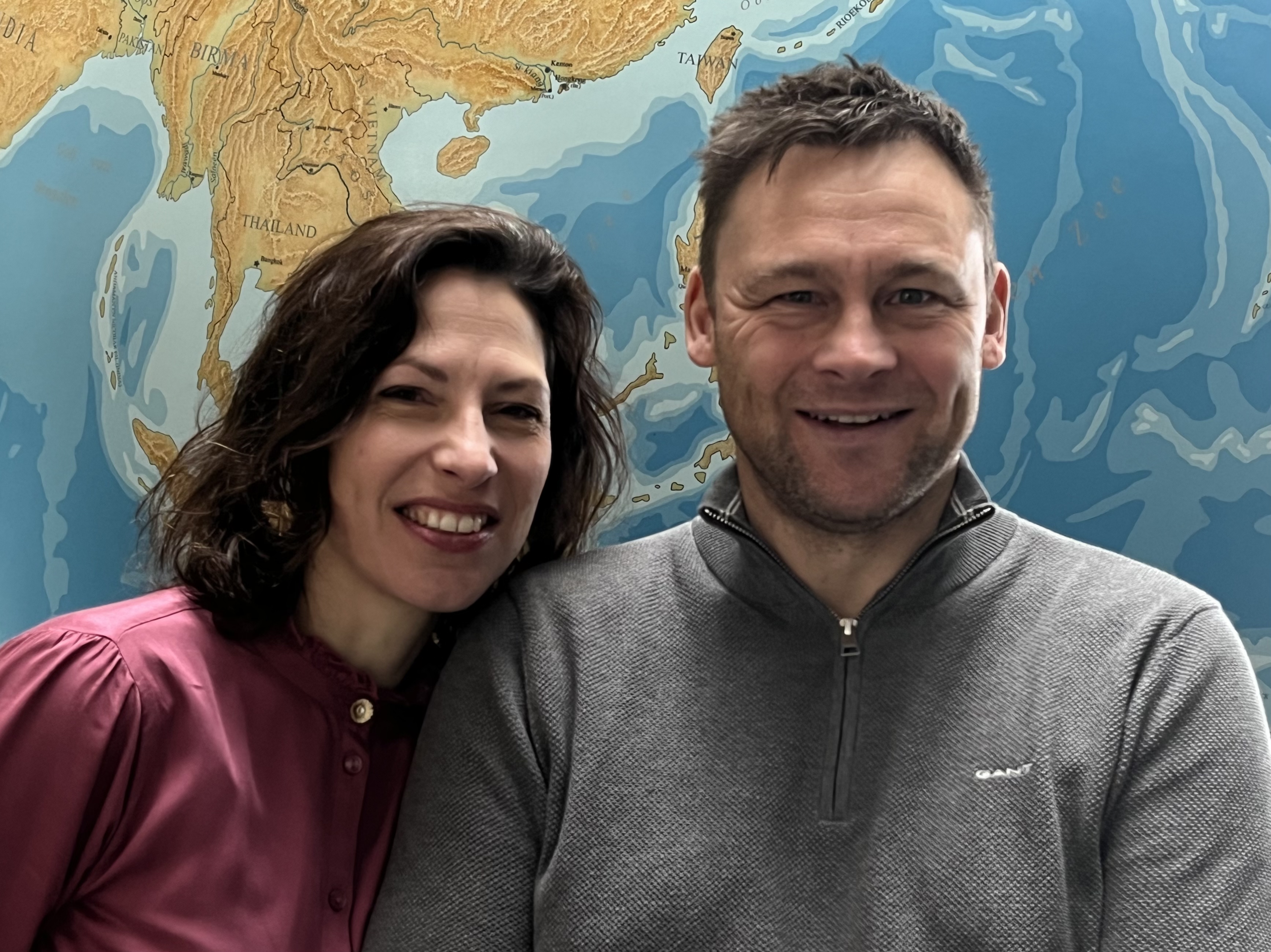 Erik Jan en Kirsten Palland