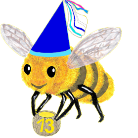 Bienenfee-2 dunkelblau