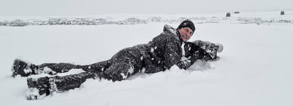 Fotograf Agne Säterberg i Dovrefjäll Fotograf Agne Säterberg i Dovrefjäll