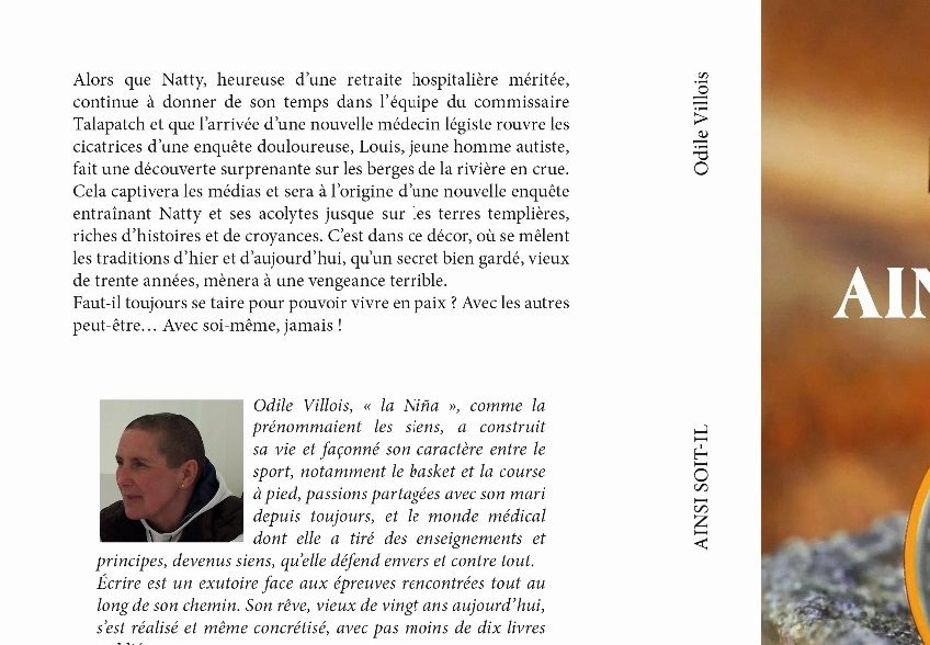 ROMAN POLICIER

Ne rien voir, ne rien dire, ne rien entendre … J'ose espérer que seuls les 3 sages se délectent de cette maxime …
Voici mon 11ème roman qui dévoile exactement la force des prédateurs comme les loups si les moutons ne se rebellent pas …
Livre disponible chez EDILIVRE.COM, AMAZON.FR, FNAC.COM, CHAPITRE.COM et chez votre libraire sur commande. Disponible au format numérique chez EDILIVRE.COM
