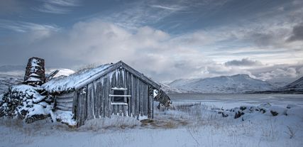 Eldrevatnet, snart vinter