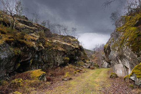 Kongevegen, Lærdal