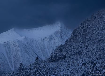Fjell, linjer, Rauma
