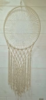 Macramé à pendre