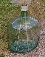Vase dame jeanne