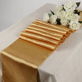 Chemin de table en satin 