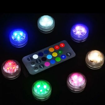 Mini lampe Led submersible 