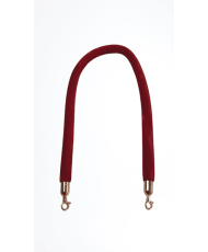 Corde rouge en velour
