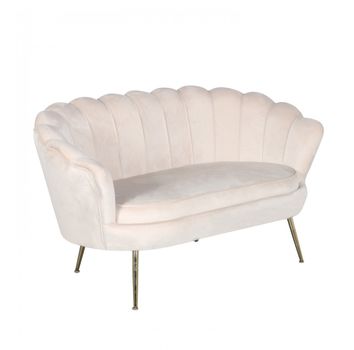 Banquette coquillage deux personnes
