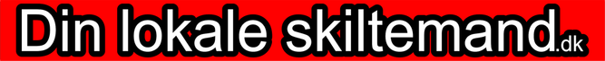 Din lokale skiltemand