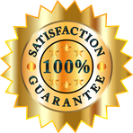 100% Satisfaction guarantee