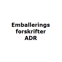 Emballeringsforskrifter