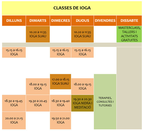 Classes de Ioga Tradicional
