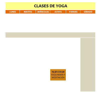 Clases de Yoga Nidra en Sant Boi