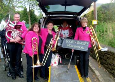 No 2 BOOBS & BRASS ( Fund Raising Band) 2010 L & S Bradshaw