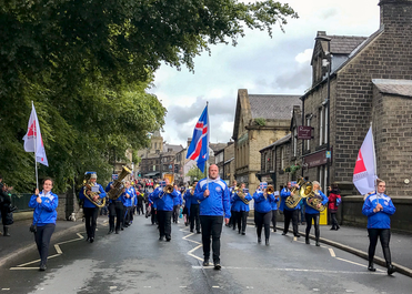 No 27 Iceland come to Saddleworth 2019 Bev Ridyard