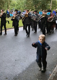 No 57 Whit Friday boogying on Sam Road- 2019 Amy Hamilton