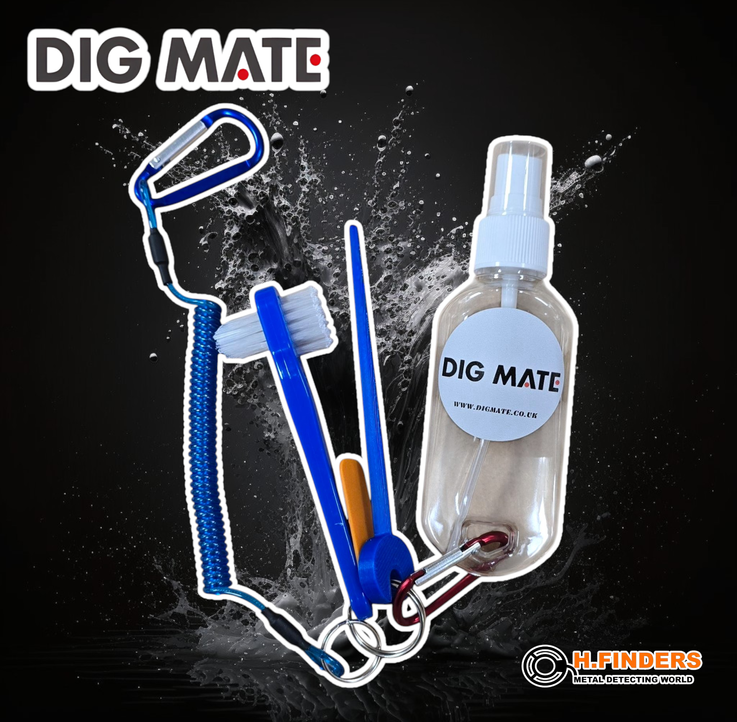 Metal Detector Artefact Finds Pouch Accessory Cleaning Kit