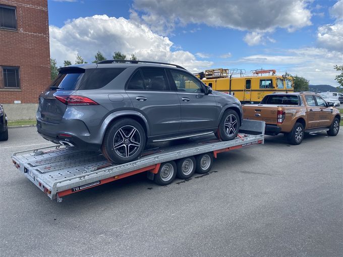 Hentet GLE350d for Bertel O. Steen Ullevål i Drammen