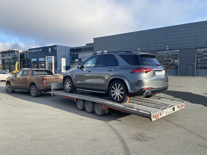 Levert ny GLE350de til kunde påGjøvik for Erik Arnesen Helsfyr
