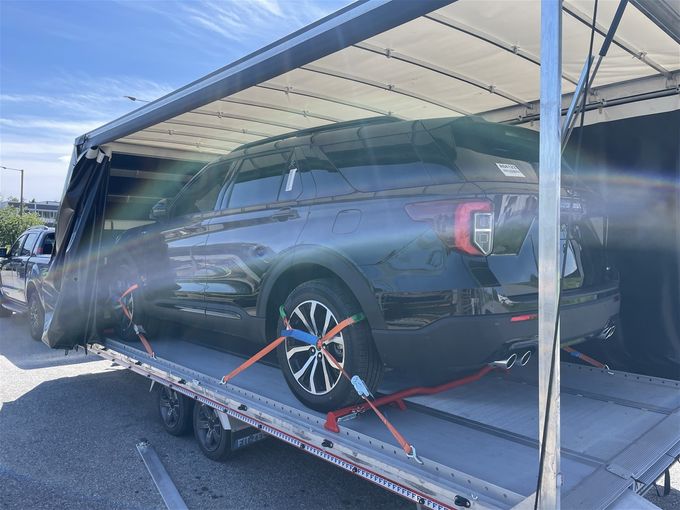 Hentet Ford Explorer Hybrid hos Lafinto i Fredrikstad og levert til Røhne Selmer Lillestrøm