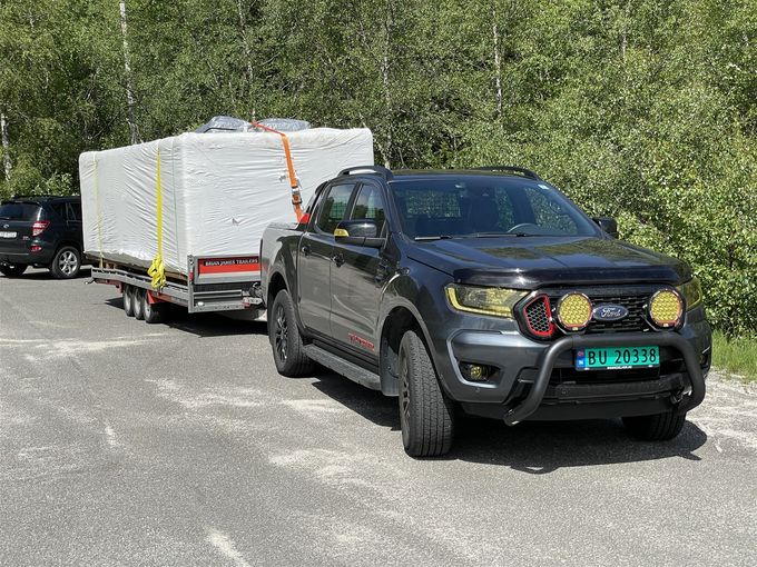 SpaHuset i Nygårdsveien 28, Ski har solgt Motstrømsbasseng som skal leveres til kunde i Sirdal