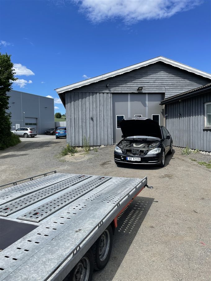 Levert S400 Hybrid til Røyse for motorbytte
