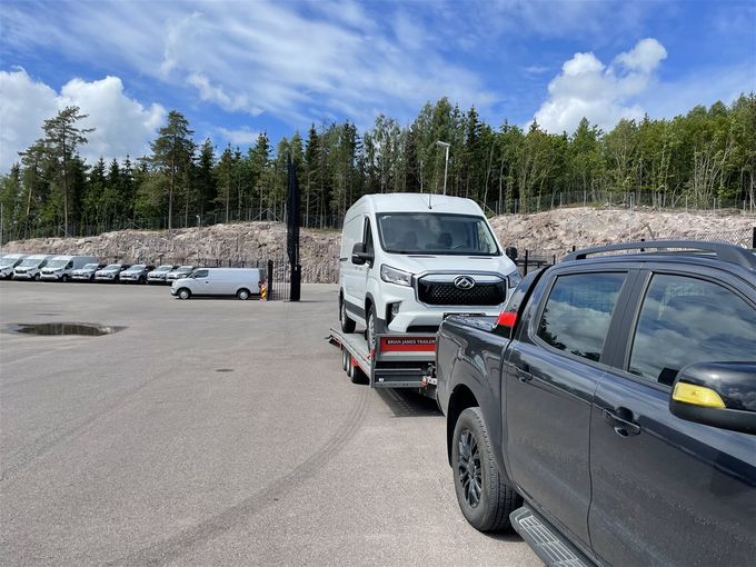 Levert ED9 til Ferno i Horten