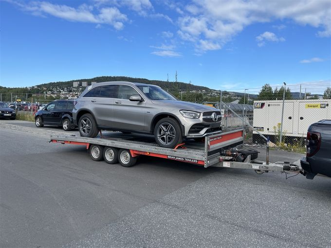 Hentet GLC 300e hos ATS i Drammen