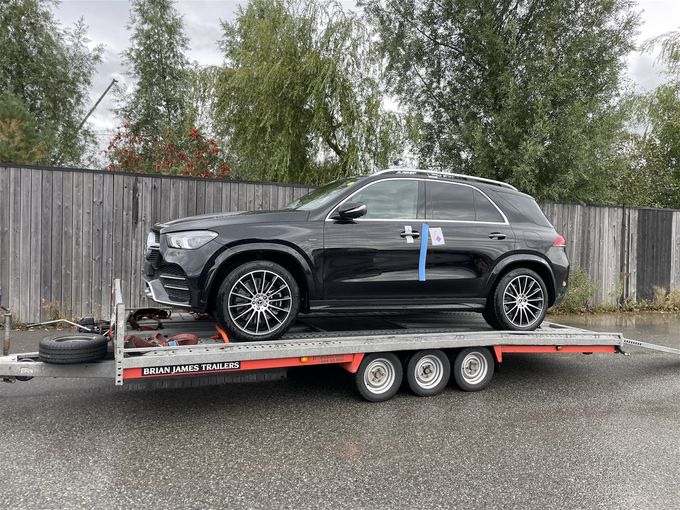 16.september Hentet GLE350d på Kaia i Drammen