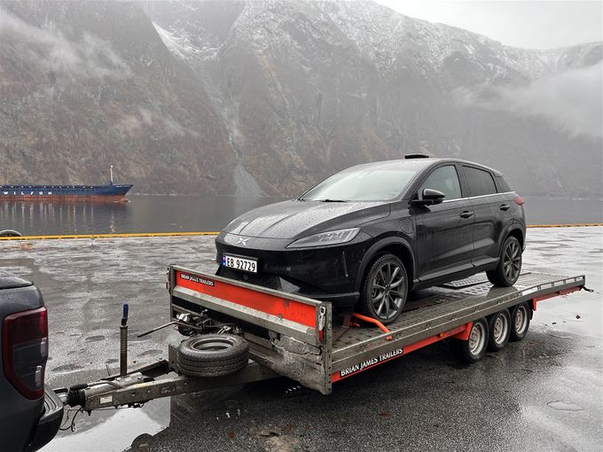 18/11 - Hentet bil i Årdalstangen for Star Autoco