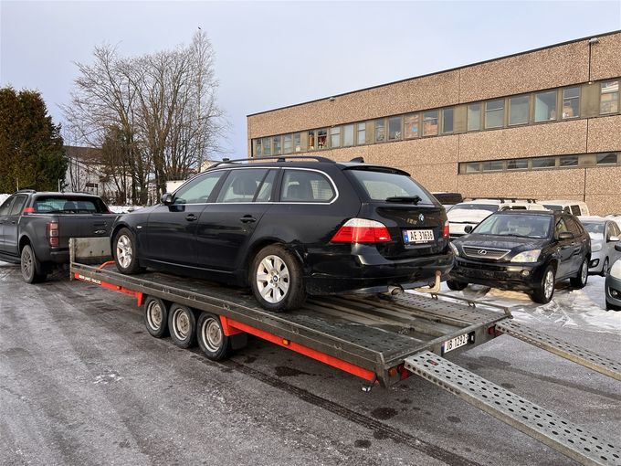 14/12 - Hentet BMW i Halden for AS Financiering
