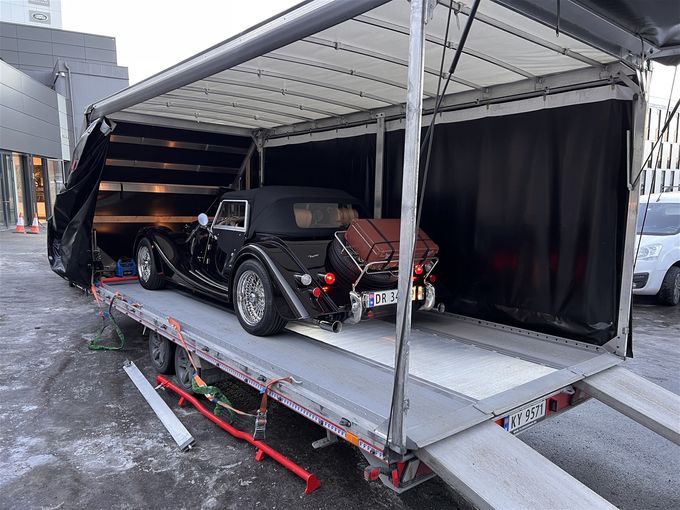 14/1 - Levere Morgan til service hos Insignia i Konowsgate